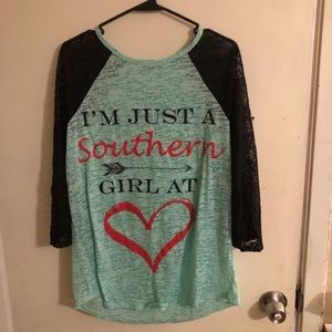Baseball burnout tee
